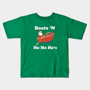 Boats 'N Ho Ho Ho's Kids T-Shirt